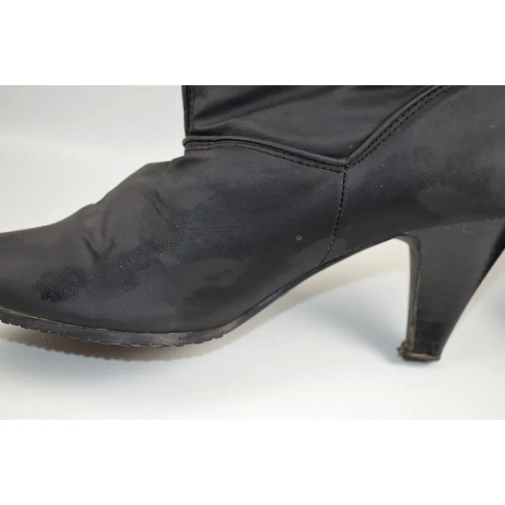 Danelle Snow Boots Womens 9 M Yukon Water Repellant‎ Blue Fur Lined Heeled